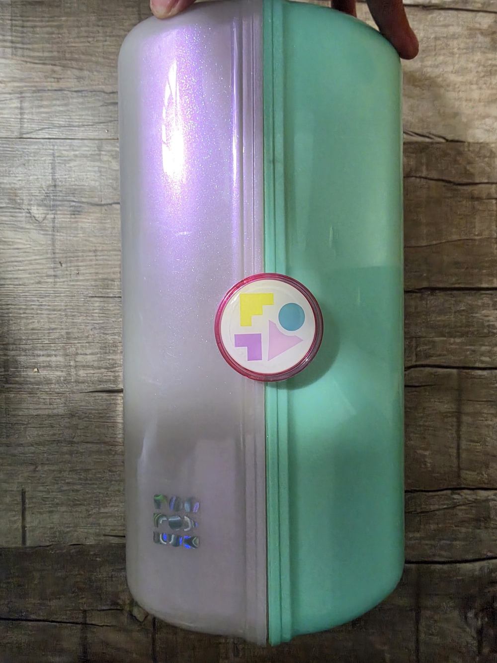 Iridescent Lavender and Mint Dual-Tone Caboodles Case